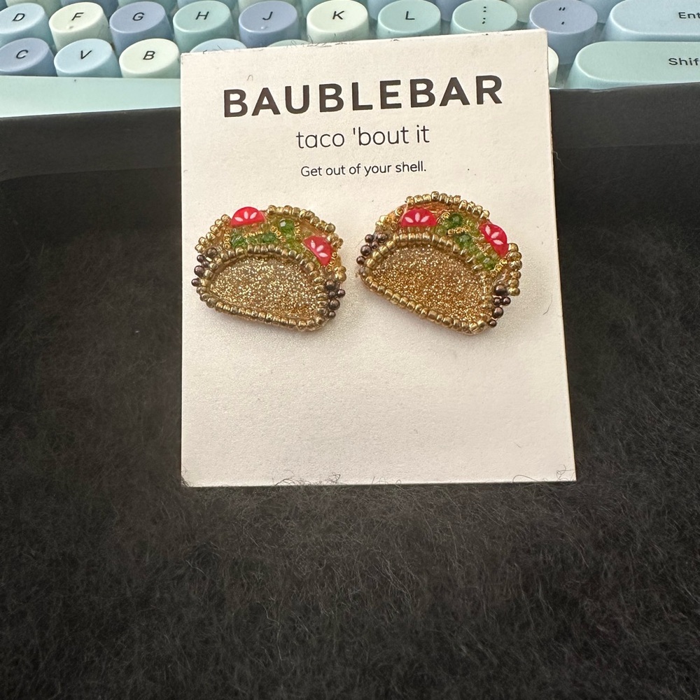 Baublebar Taco earrings